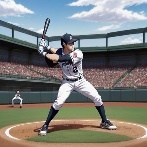 man playing baseball