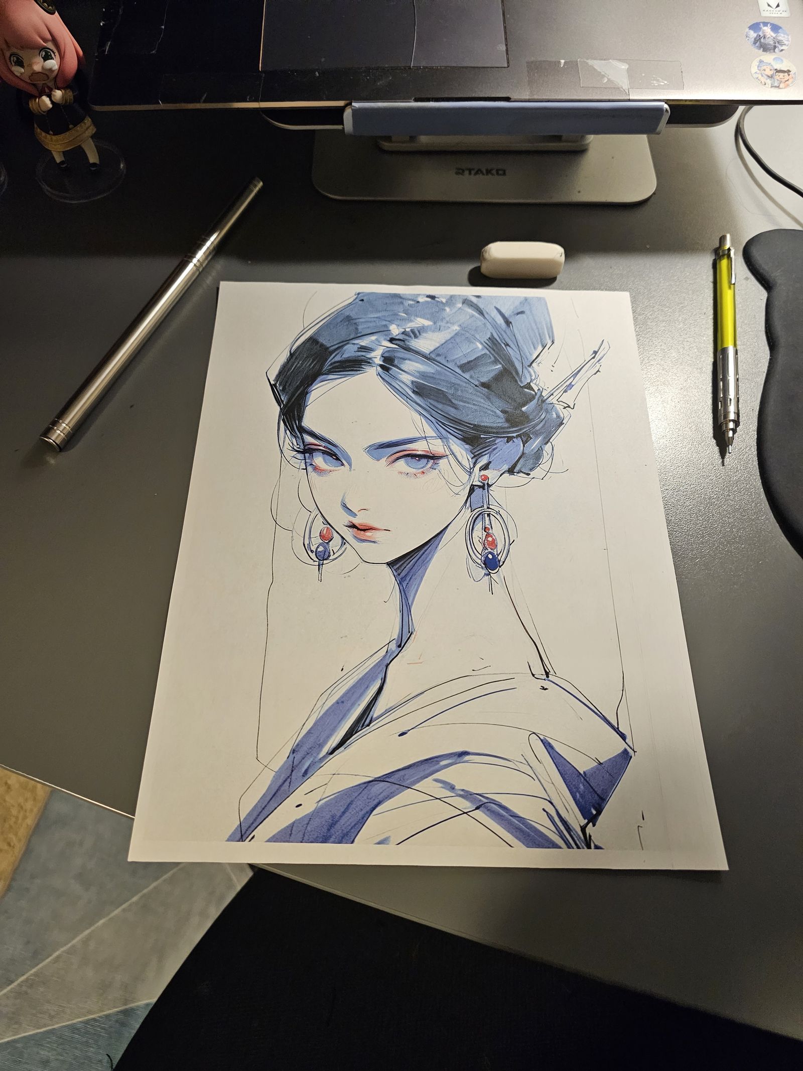 Chinese Anime Girl 🌸🪻