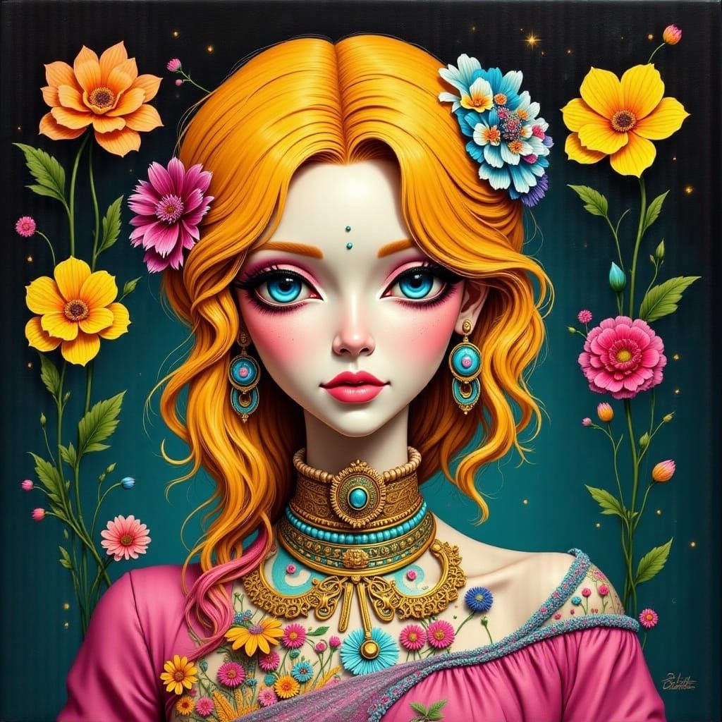 <lora:SIN CITY:1.0> <lora:MESSY POP SURREALIST:1.0> 