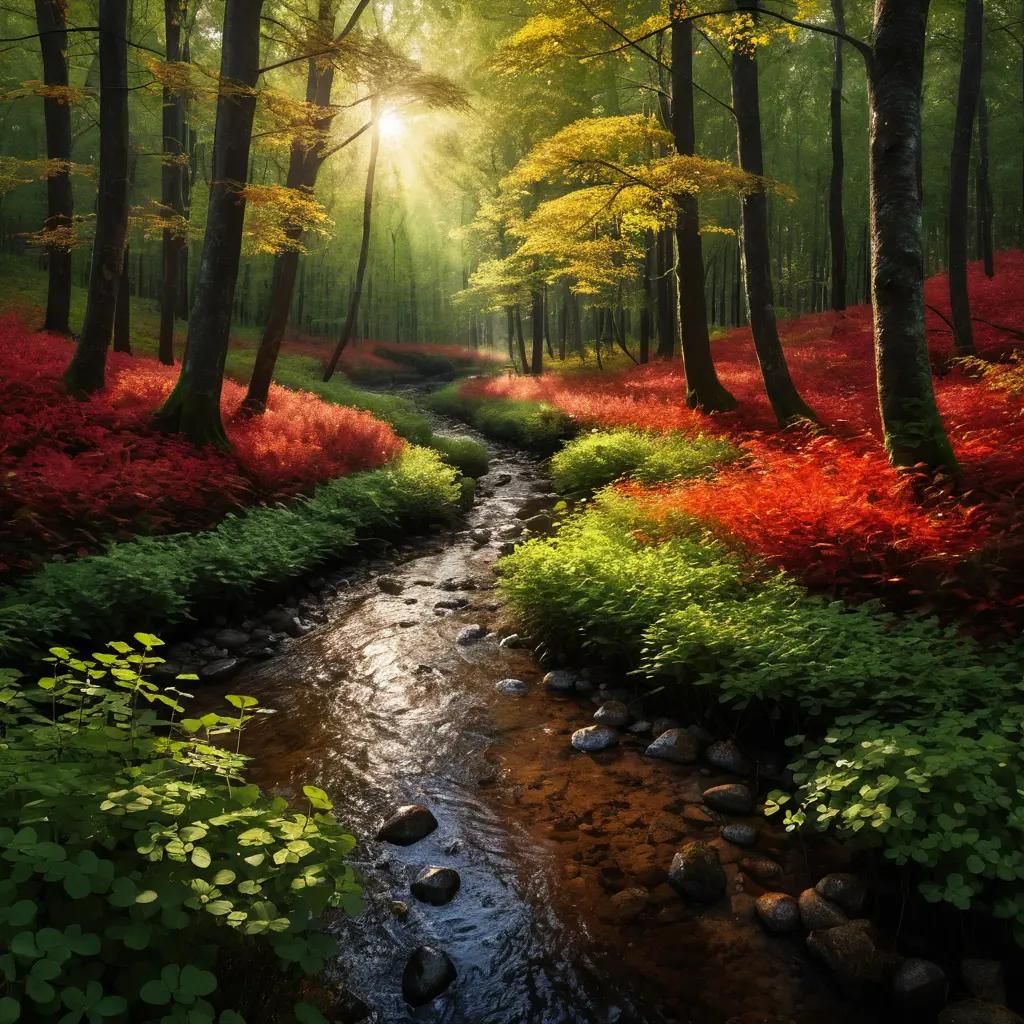 A Autumn Forrest Scene #2