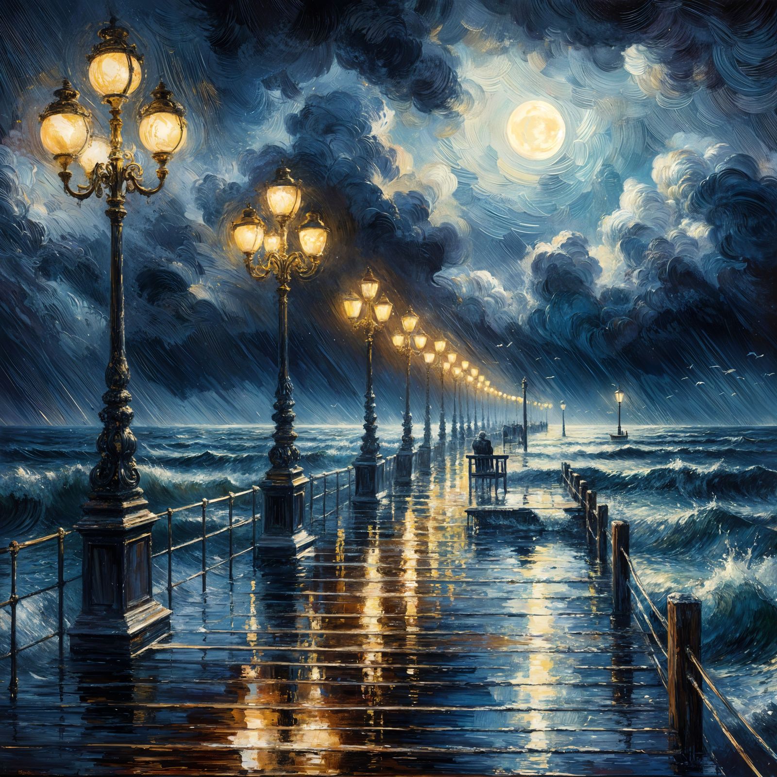 Night Tide High  by @Nico