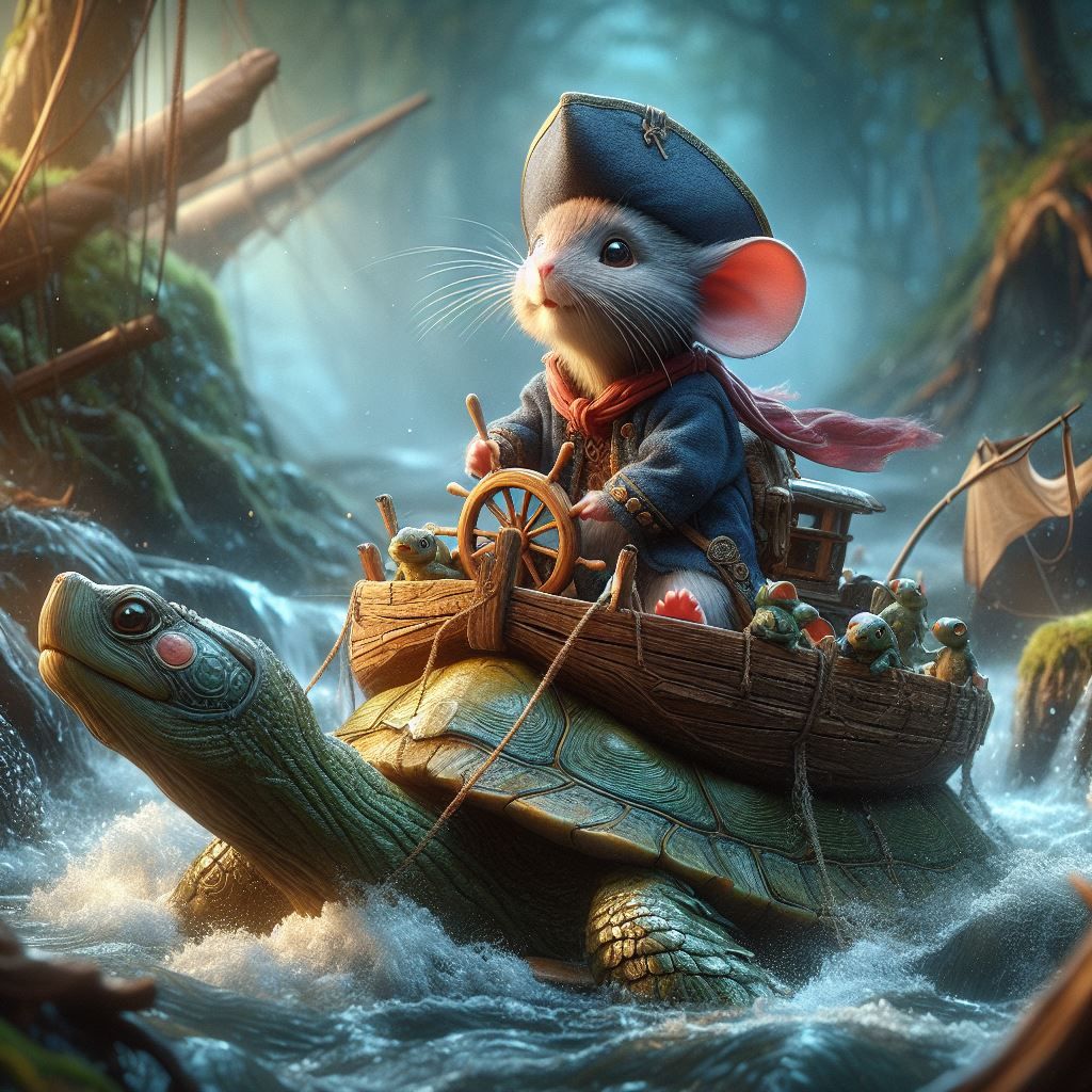 Wee little Riverboat captain