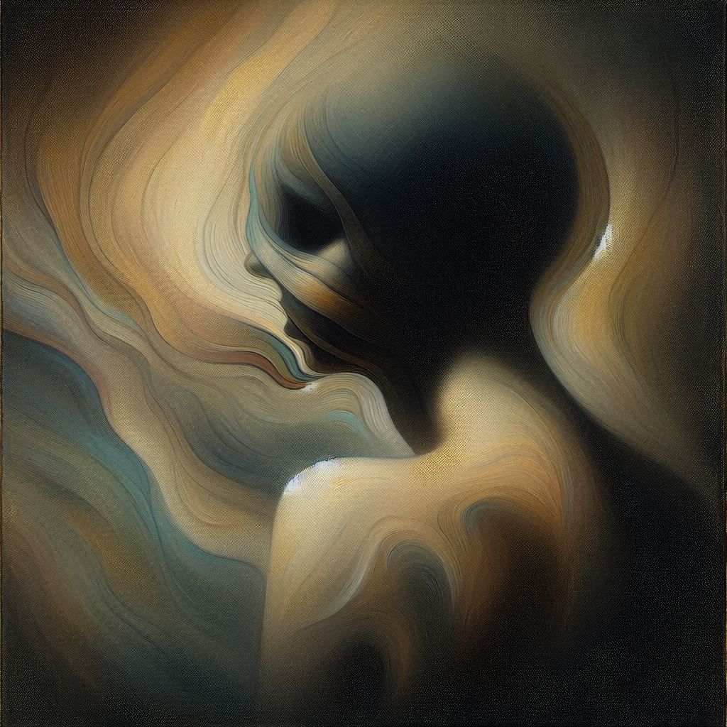 Perdue dans sa tristesse