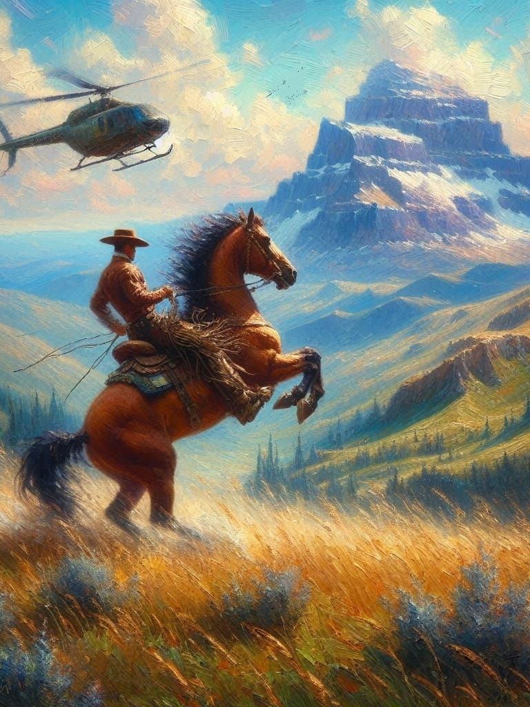"Horses and Hueys"