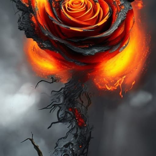 Thorns of Smoke  by @Somebody354