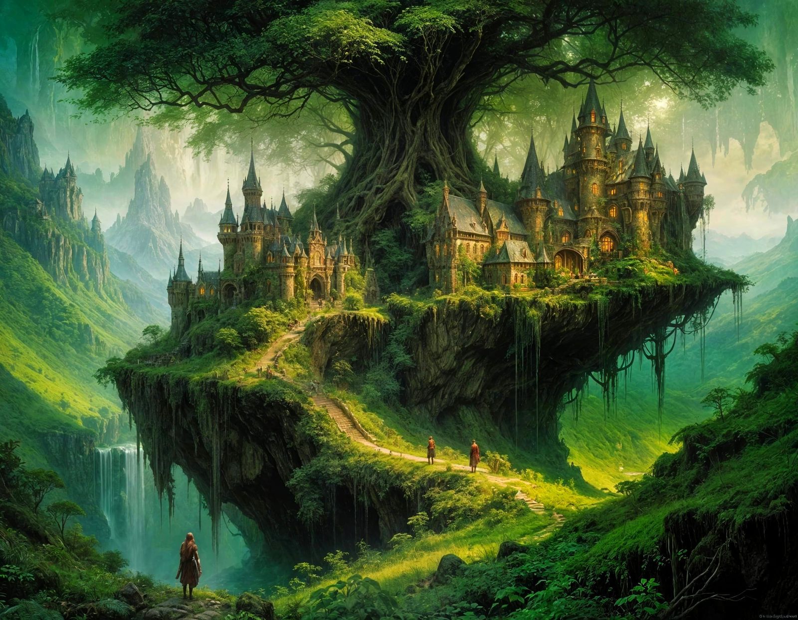 Throne of the Ancient Oak  by @Nikko P