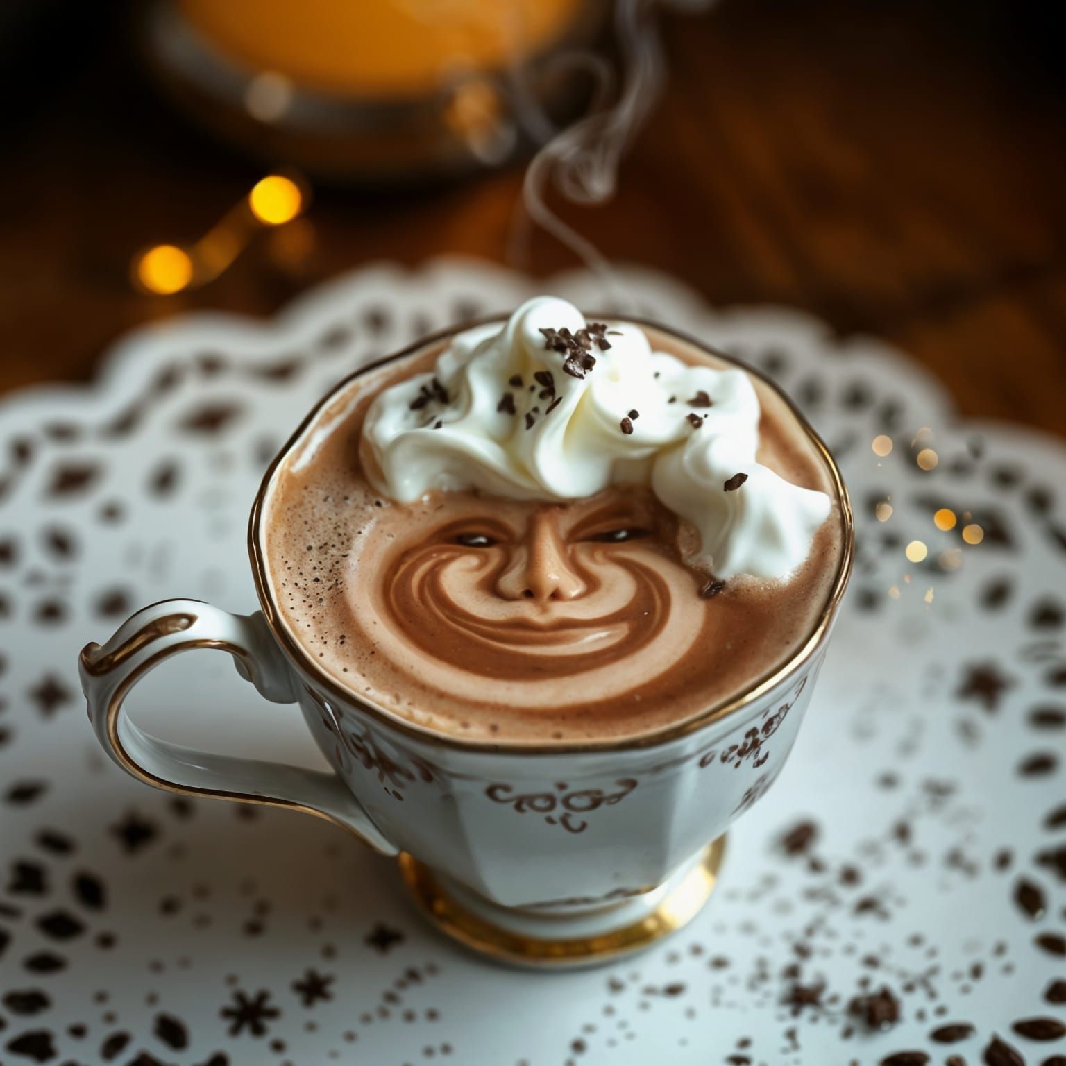 The Unexpected Guest of the Morning  by @Yumi