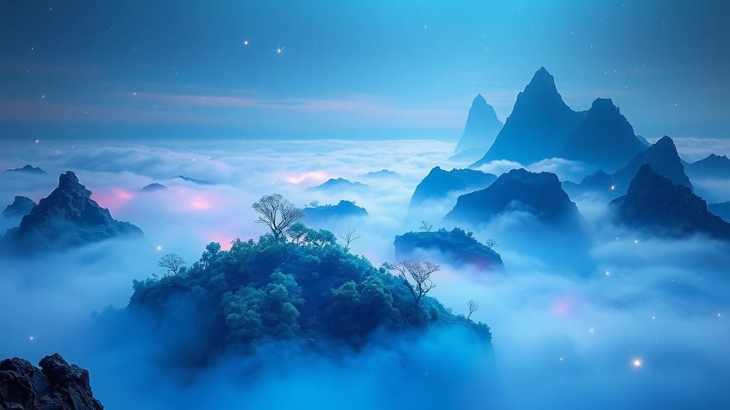 Above the clouds.  by @Real Courte