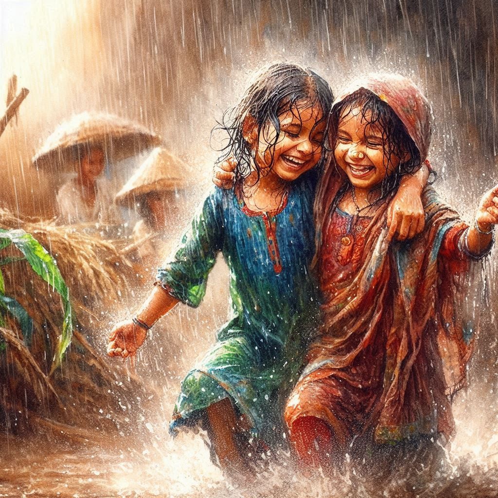 FOUND A FRIEND IN THE RAIN