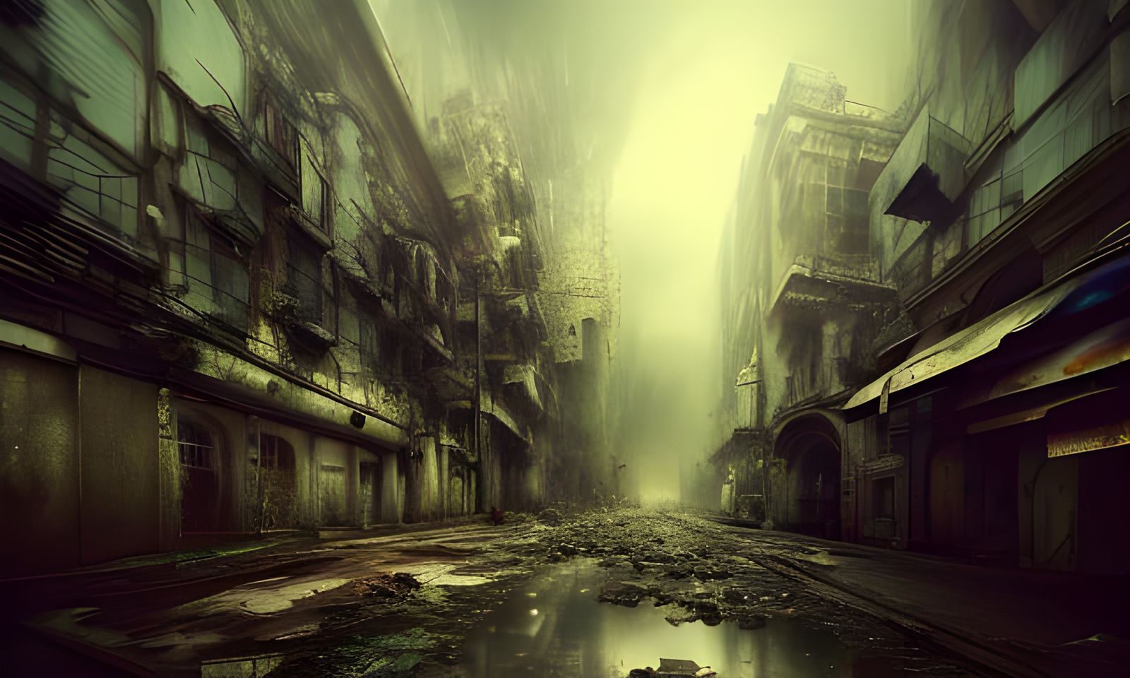Post Apocolyptic Abandoned City