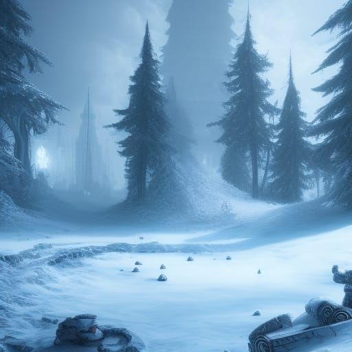 Winter forest
