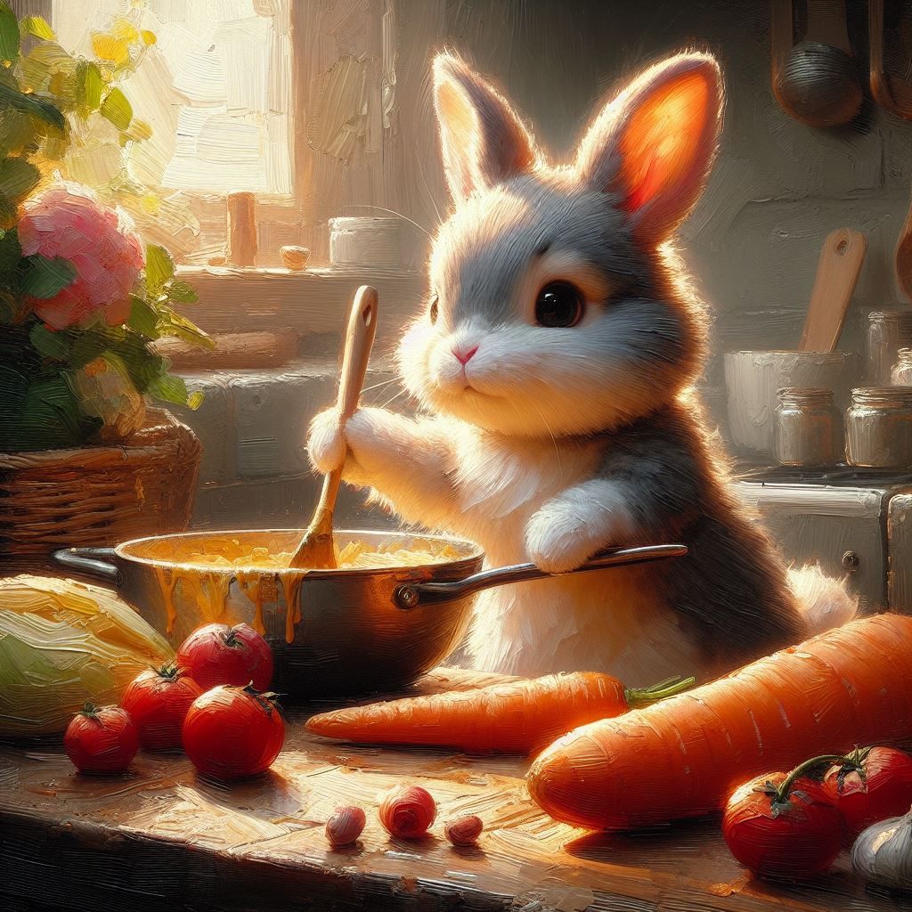 Not rabbit stew - AI Generated Artwork - NightCafe Creator