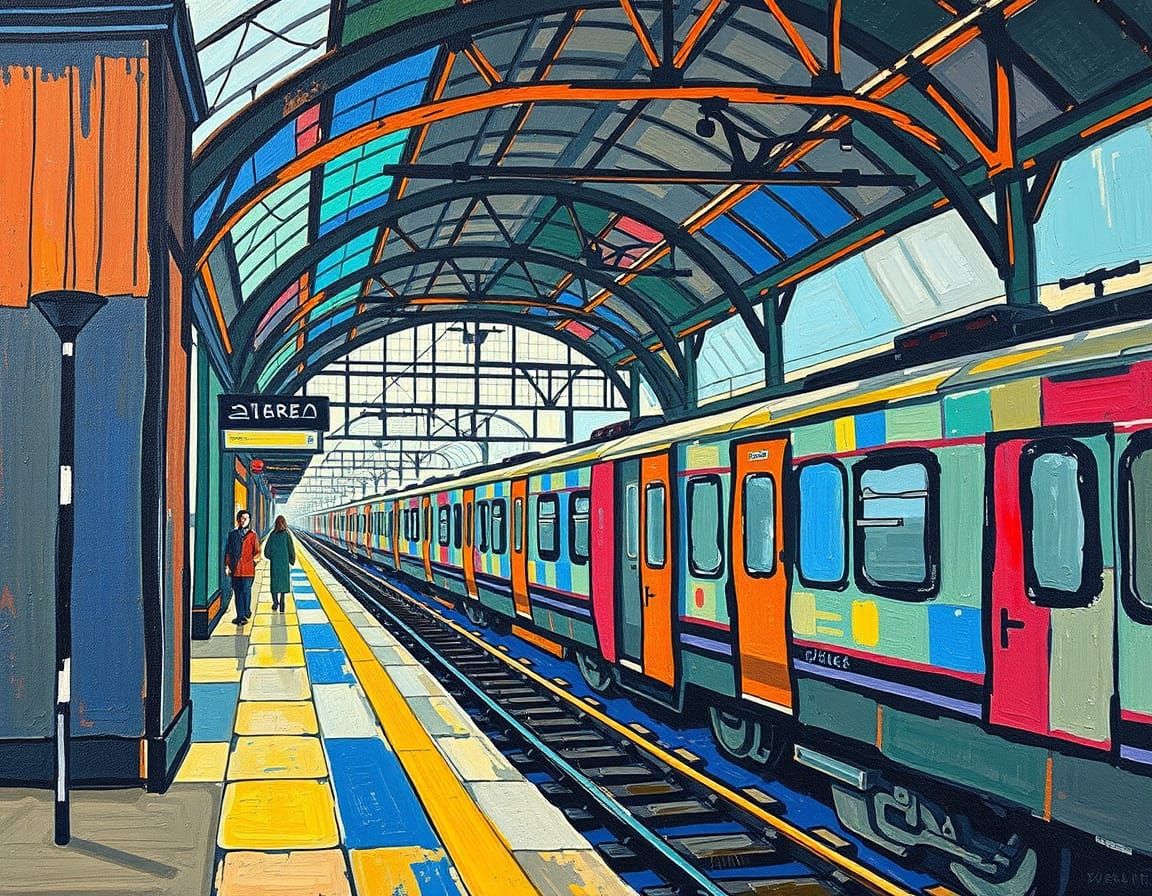 At The Train Station 10