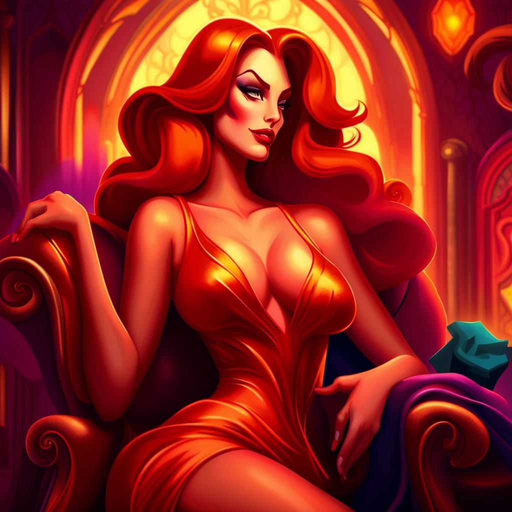 Jessica Rabbit   by @julien salmon