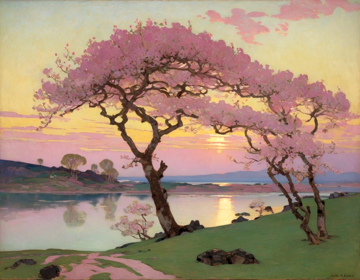 And the sea turned the colour of sky 