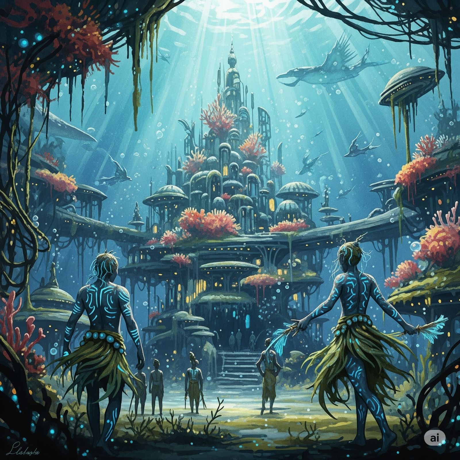 Under water civilization