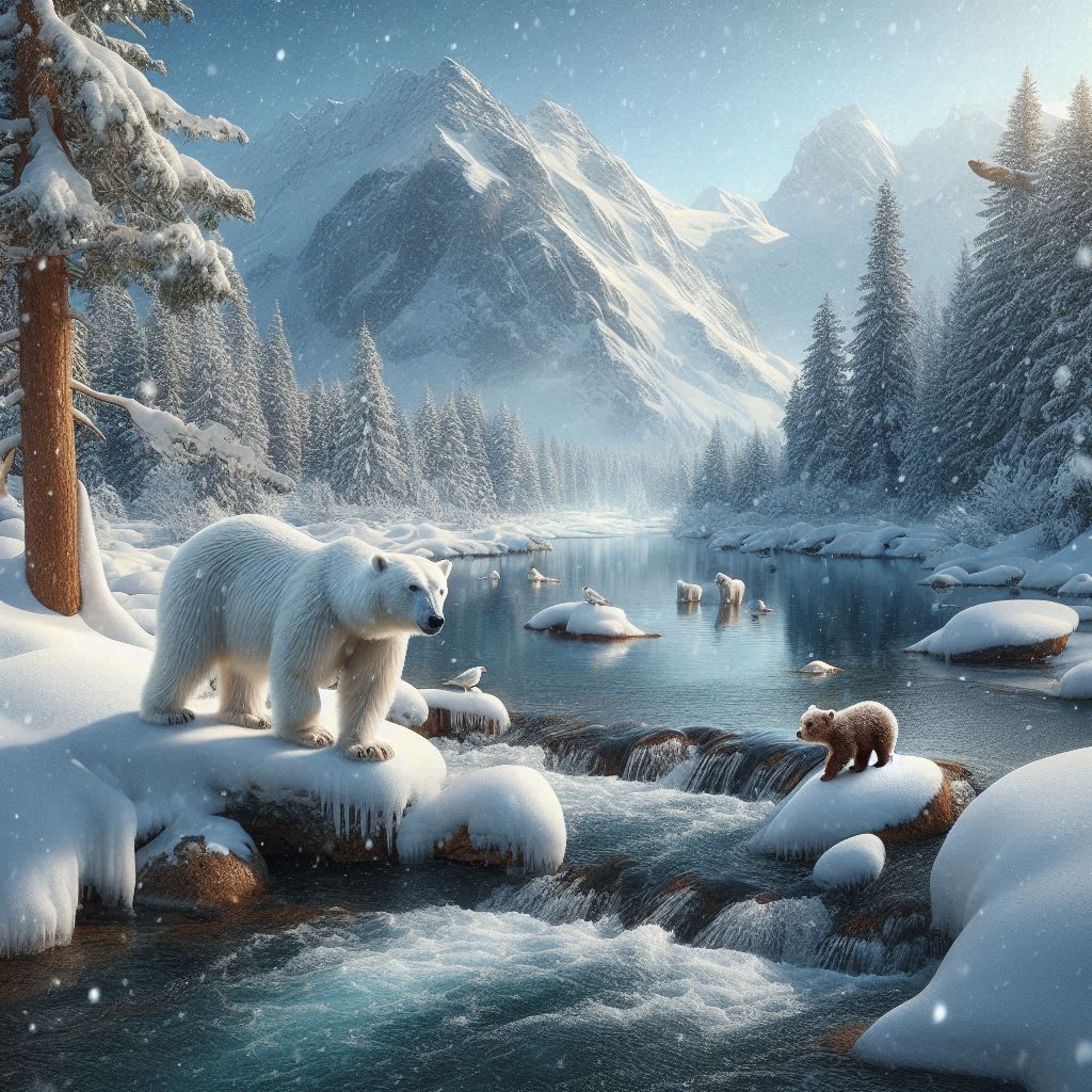 Polar Bear and little Bear