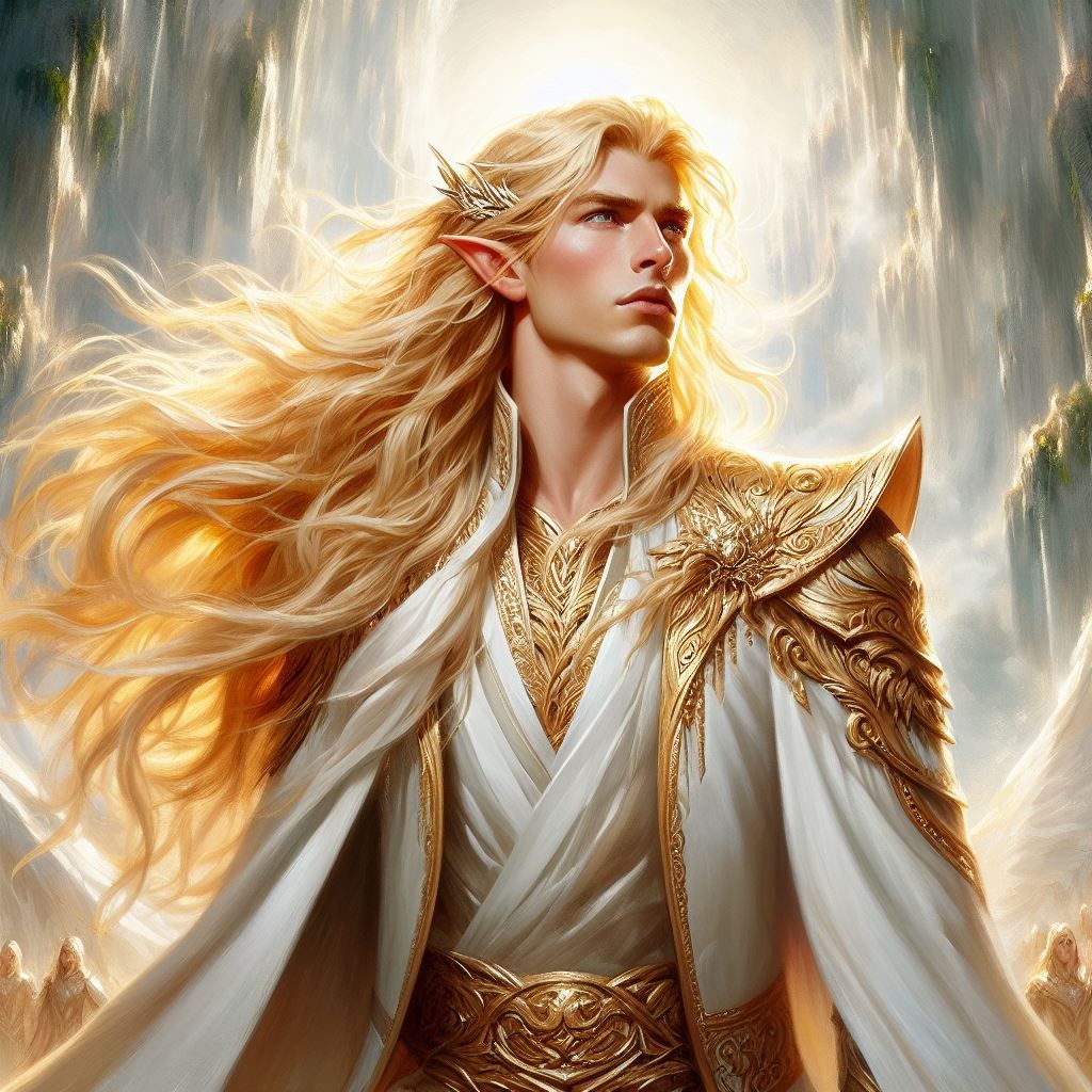 Glorfindel in Second Age, back home, in Valinor (Big Glorfindel's series 20)