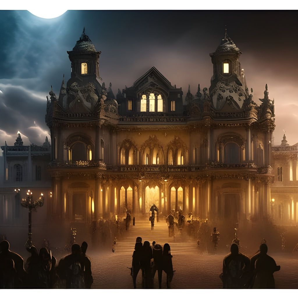 an evening gathering for the opera