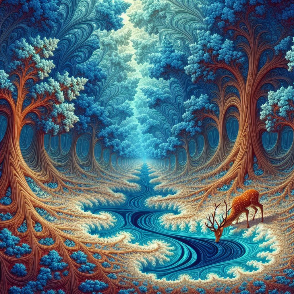 Fractal Forests (3 images)