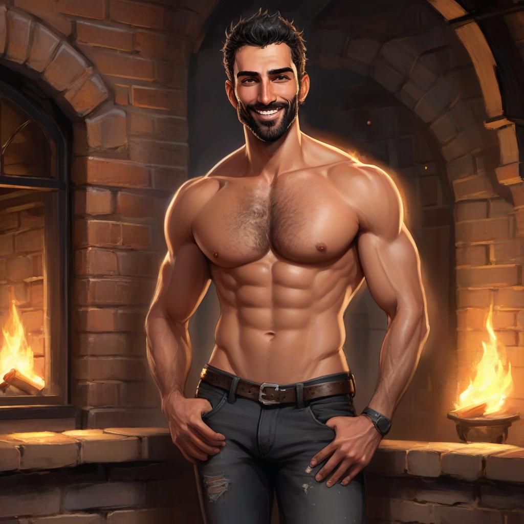 ARAB Muscular Hunk! - [Pt. 8].