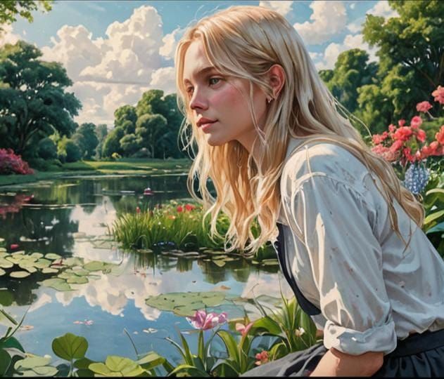 Pond side