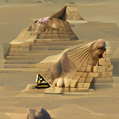 Sphinx pyramide