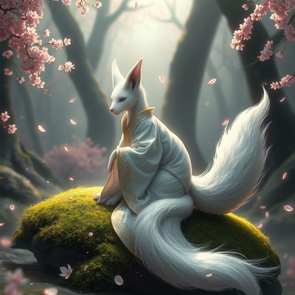 The kitsune   by @Smart-300