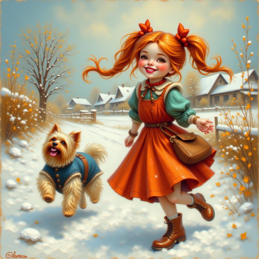 <lora:Art Style  Painterly:1.0> .