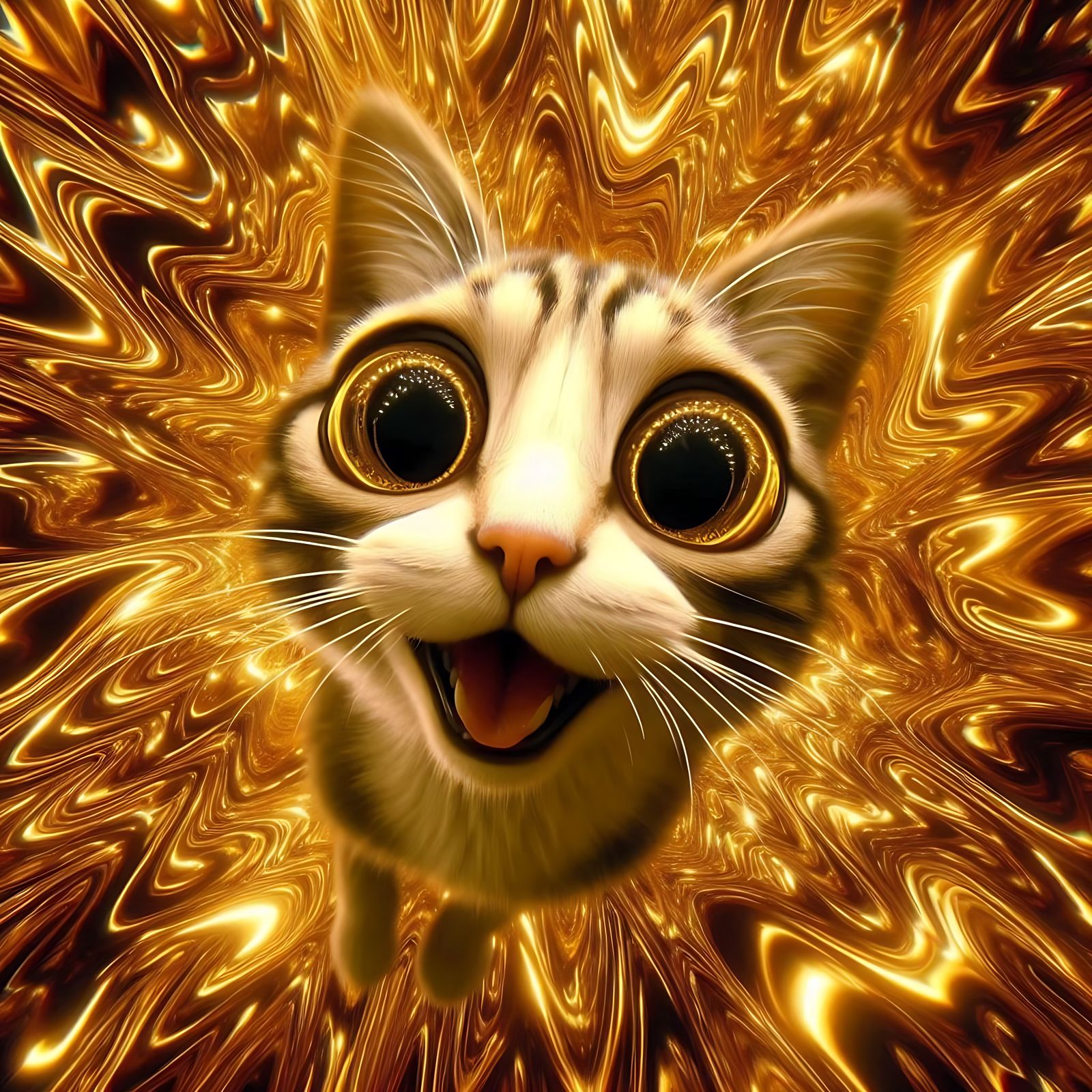 Gold Cat Tripp