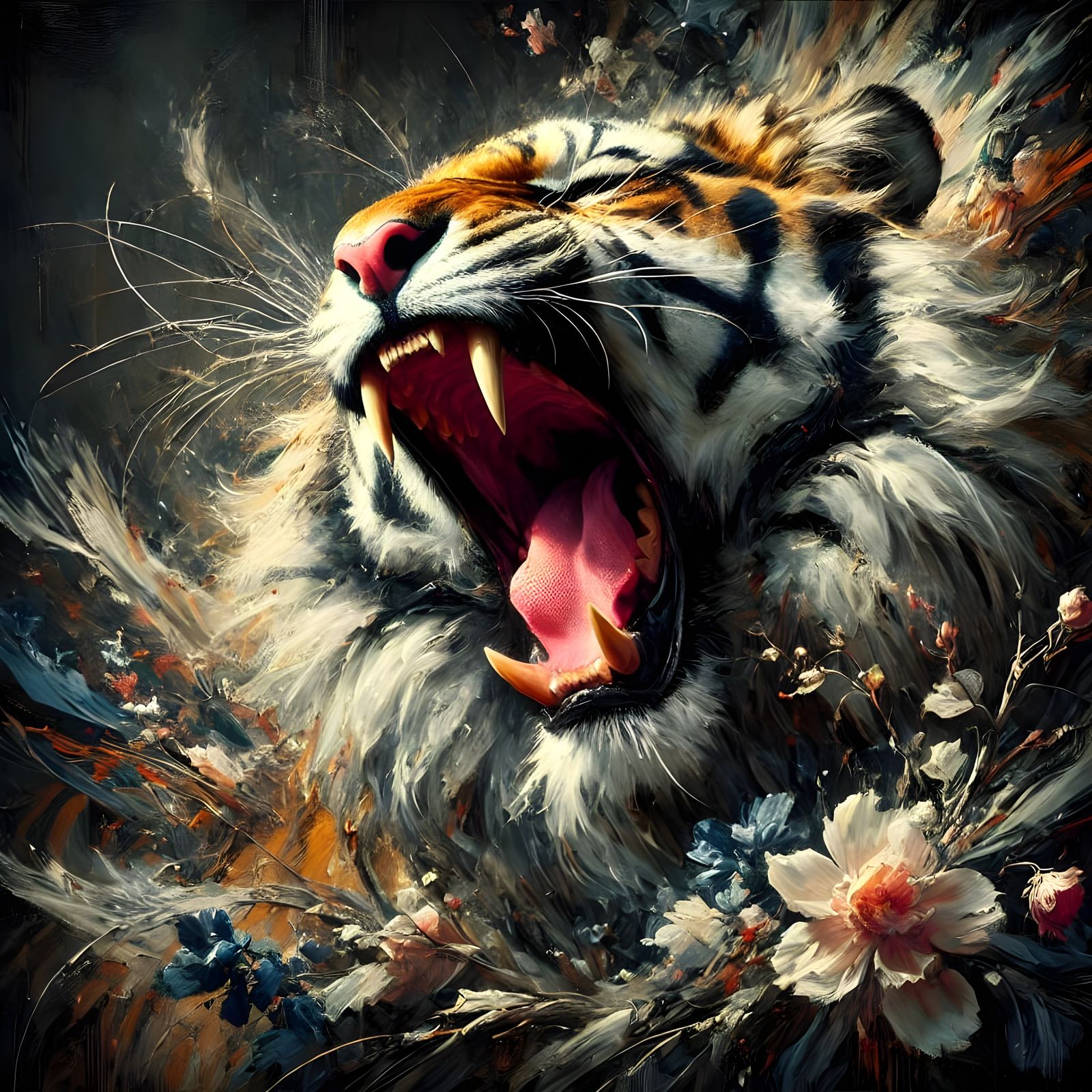 raw power and delicate beauty