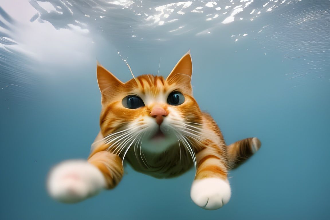 Aquatic cat (Felis aquaticus)  by @Sequencer