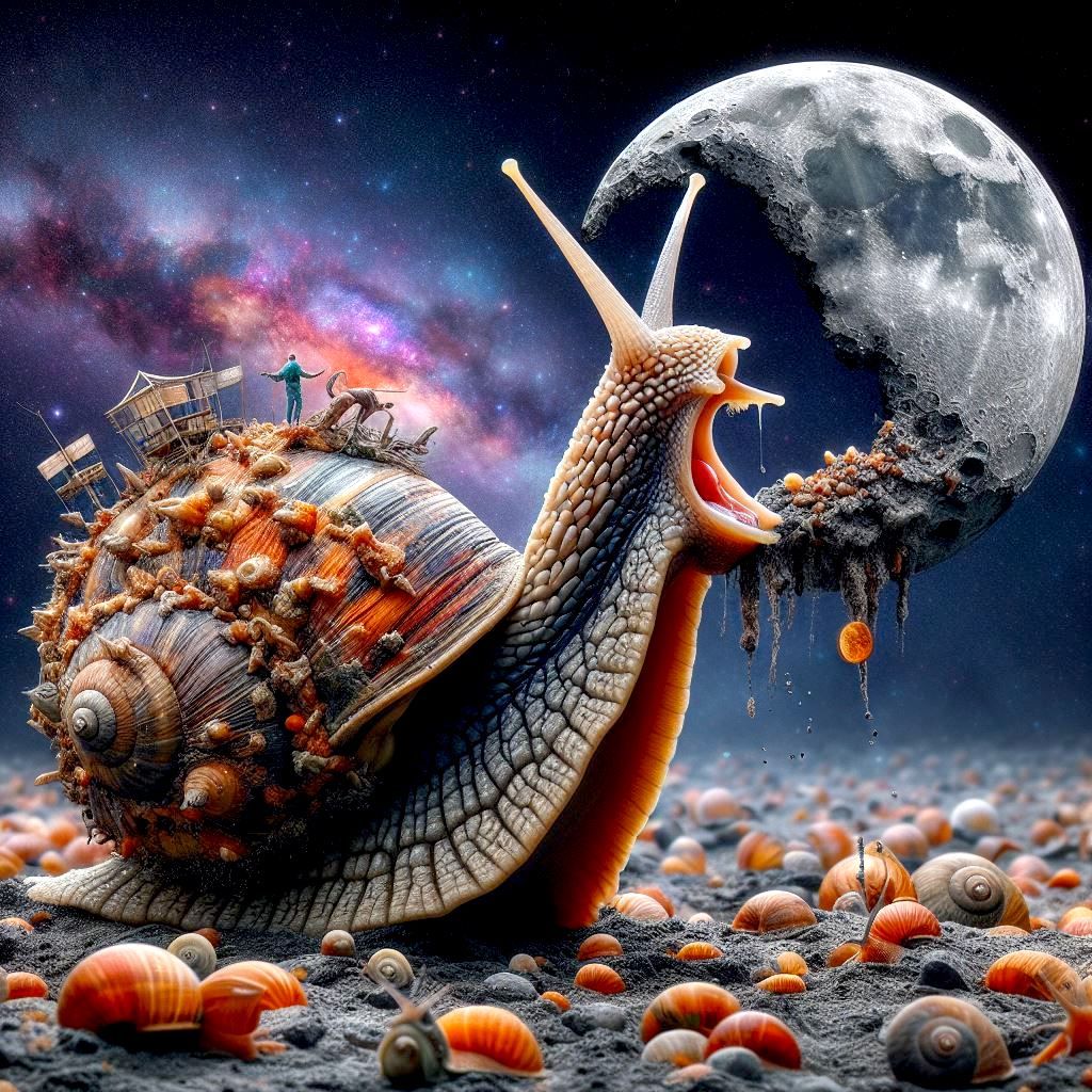 Snail madness : Let's eat the moon π€·ββοΈπ