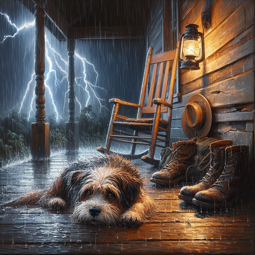 Banished Outside While it's Raining