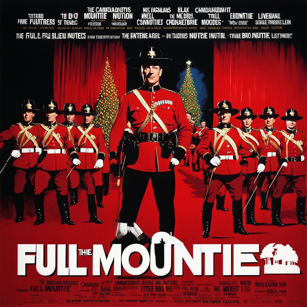 Movie poster "The Full Mountie"