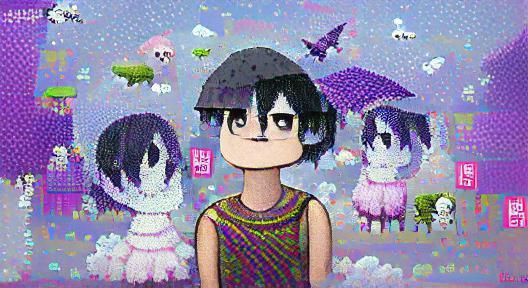 Omori pixel art pixiv anime