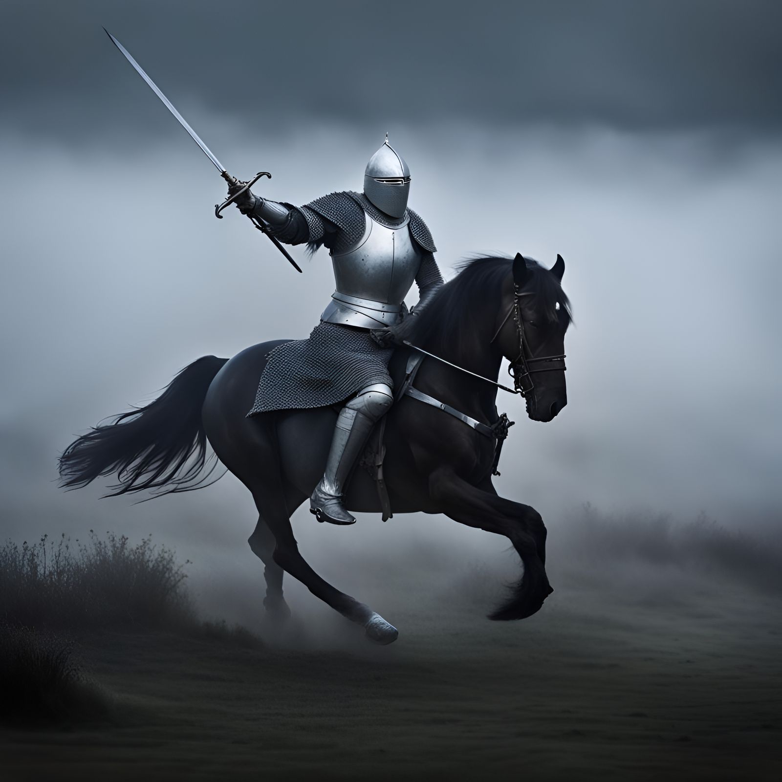 An ode to Arthurian legends - AI Generated Artwork - NightCafe Creator