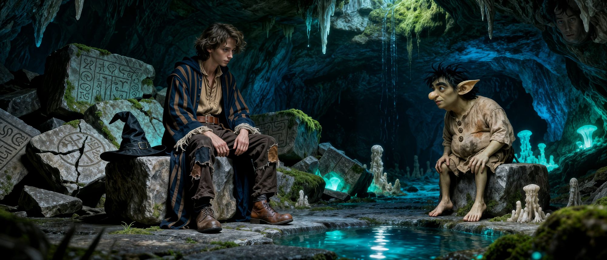 The Mage Apprentice Artemis Hedum & The Gobbelin Hrodebert Niht Encounter Conrad The Troll - Start Image 1