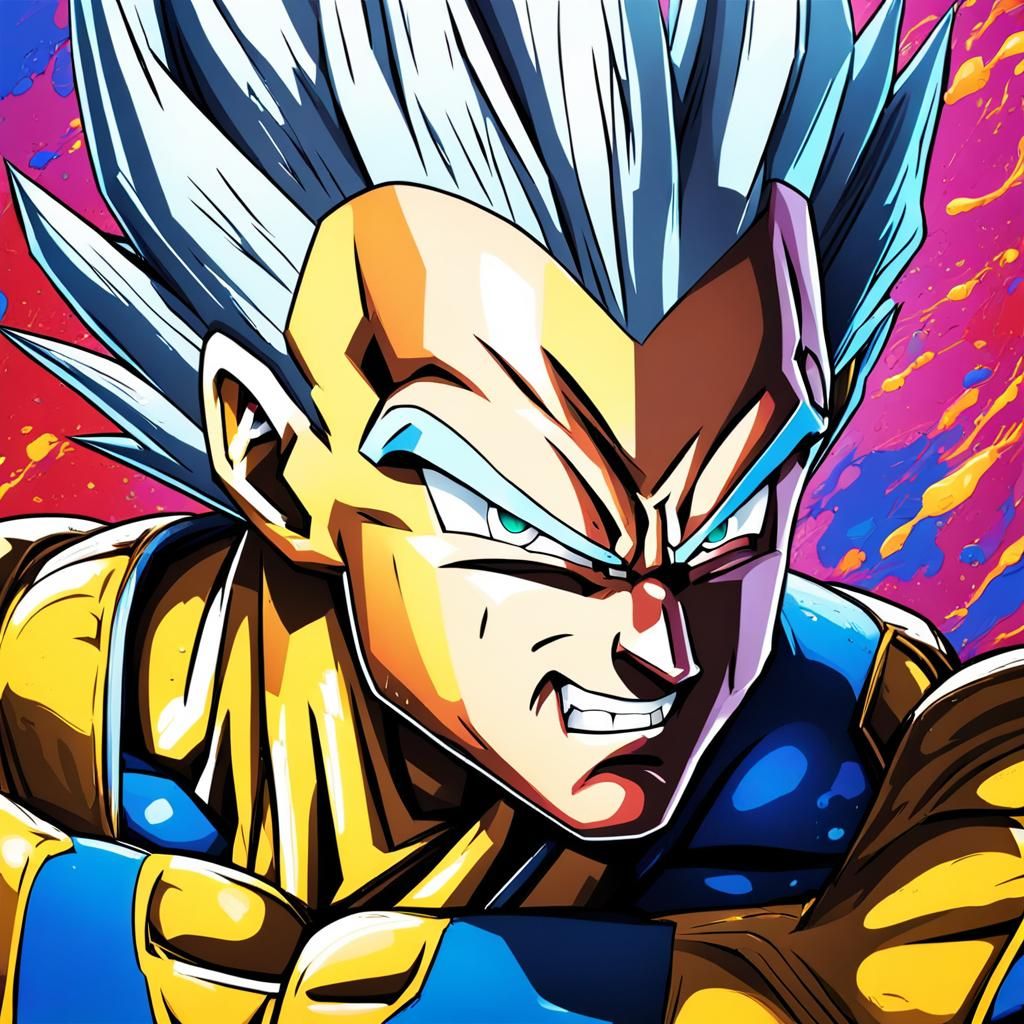 Vegeta - AI Generated Artwork - NightCafe Creator