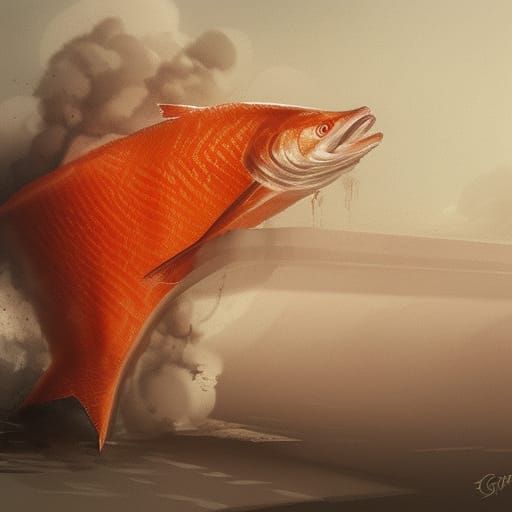 delicious smoked salmon