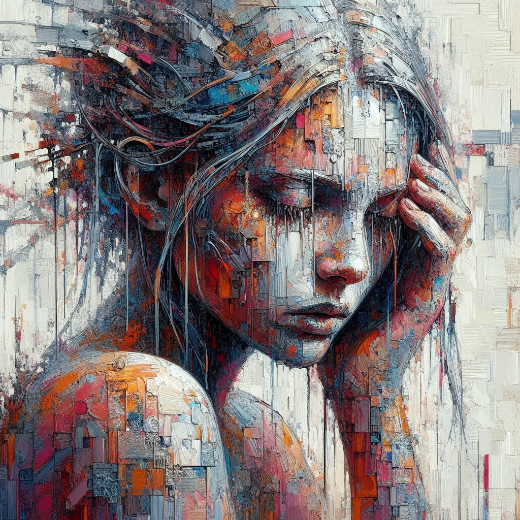 Portrait painting  by @mitavan