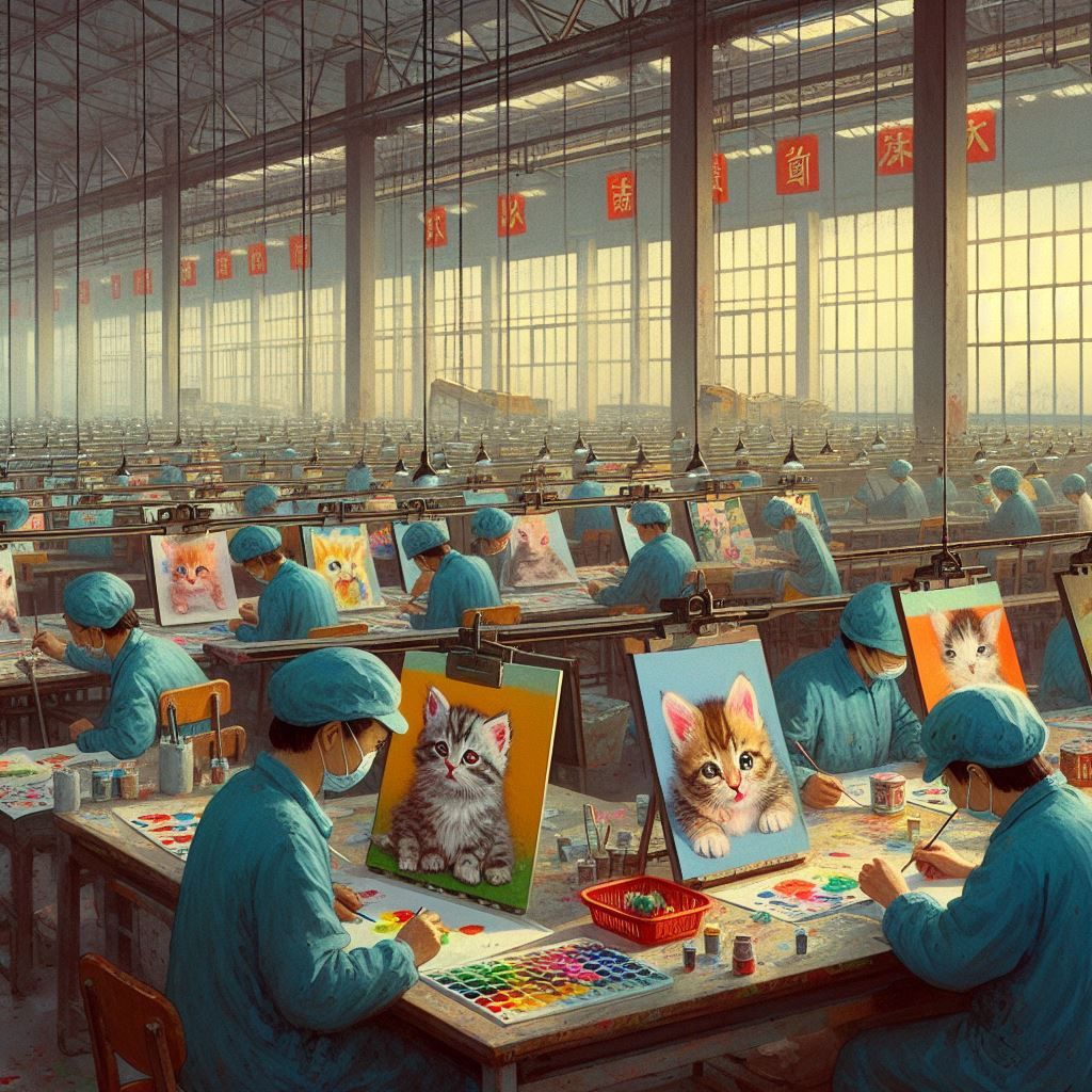 Where AI art actually comes from