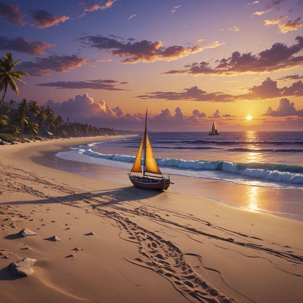 Sailing on the Beach