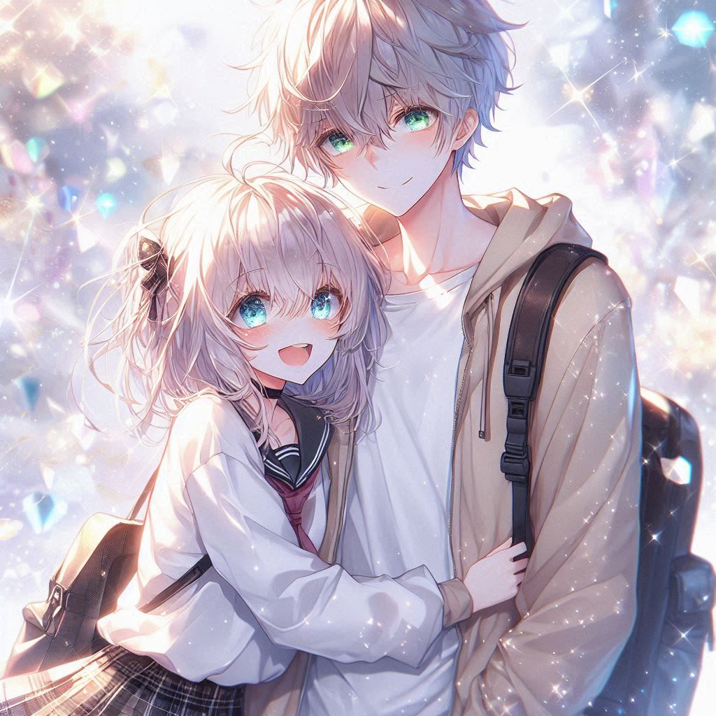 Koyuki and Asahi (second eldest brother)