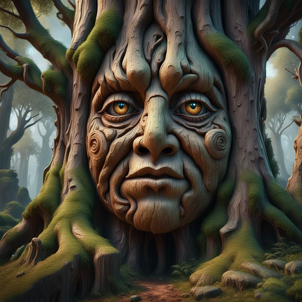 The wise guardian of the Forest - AI Generated Artwork - NightCafe Creator