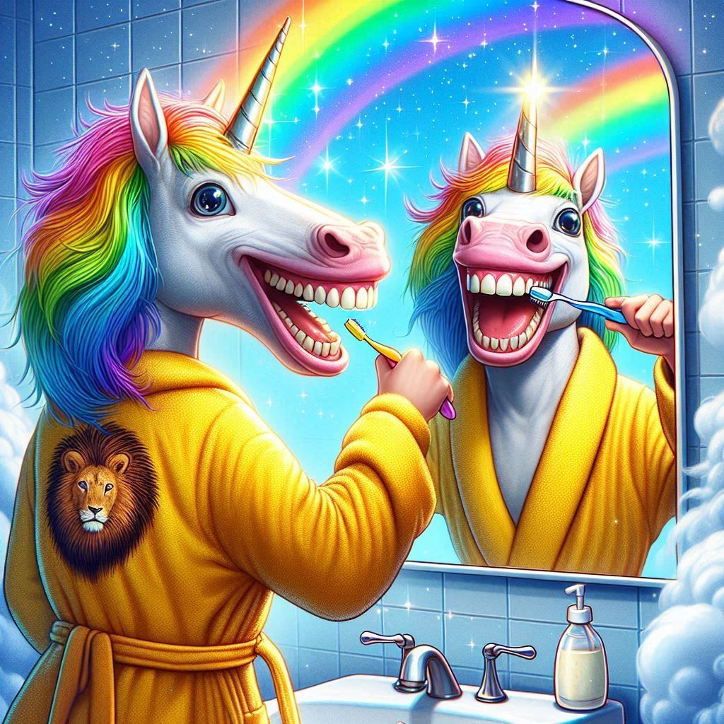 Sparklehoof loves every morning, but Mondays are the best!