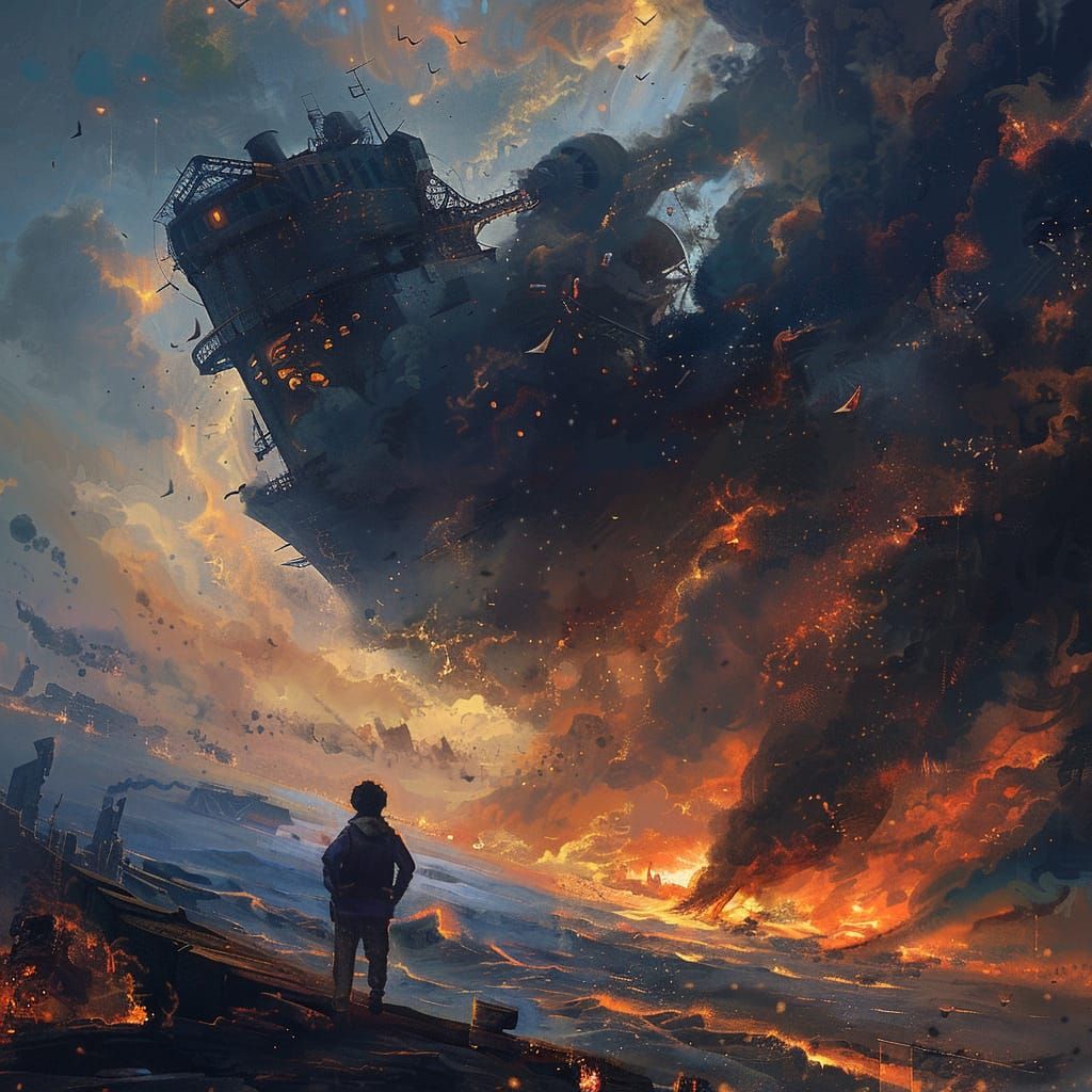 when you feel the world is falling down before you