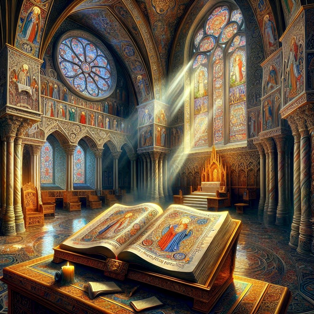 The Illustrated Gospels of the Book of Kells  by @Forged Anew