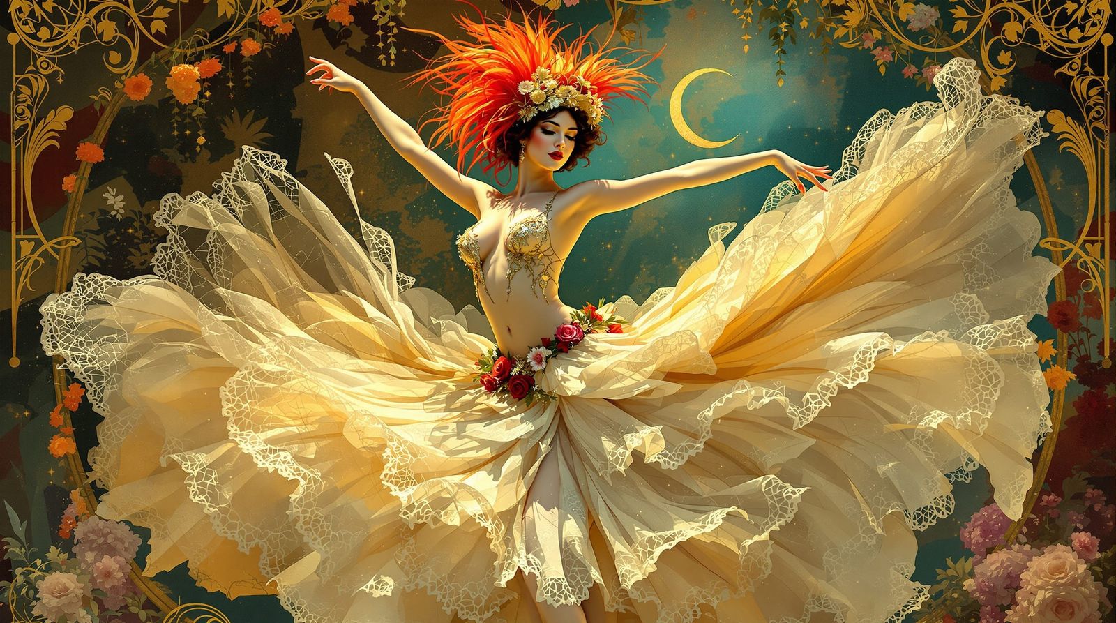 Nouveau Showgirl Era  by @The Leycer