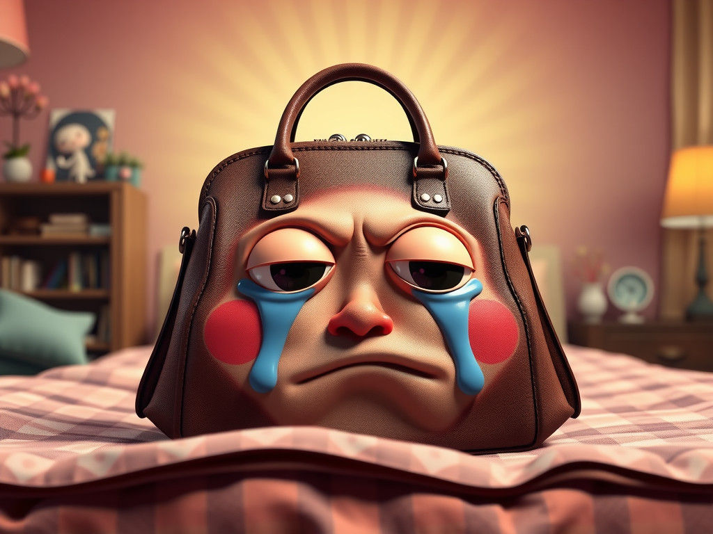 Emotional baggage   by @StriderAiArt